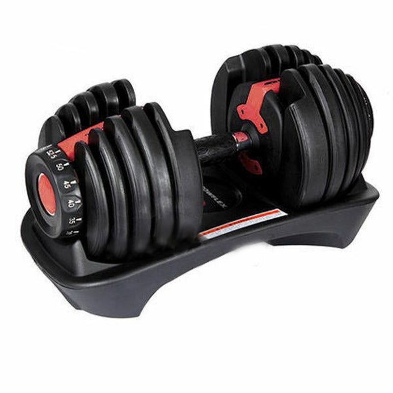 24kg Adjustable Dumbbell Home GYM Exercise Equipment Weights Fitness Workout Australia