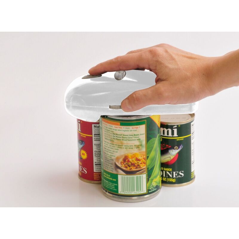 Handy Automatic Electronic Can Opener With Easy Lift Magnet