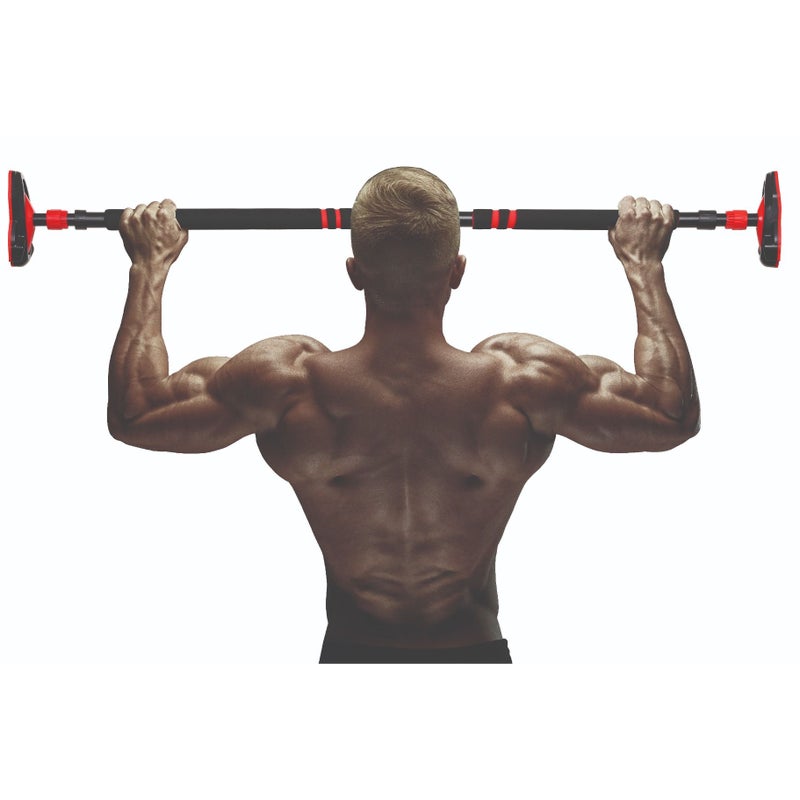 Power Pull Up Adjustable Door Frame Pull Up Bar Push Up Sit Up Strength Trainer