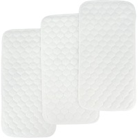 3 Pack Large Waterproof Changing Pad Liners for Babies,Change Table Cover, Portable Travel Mats