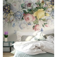 3D amazing spring warm floral removable wallpaper peel stick wall mural floral wall art wall decal kids nursery wall stickerjess art 20