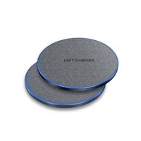 1PCS 30W Fast Charging Wireless Charging Fabric Disc Wireless Charger for Apple 12 Mobile Phones