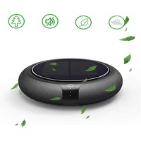 3 Speeds Air Purifier,Household and Car Air Freshener Car Air Purifier,Powerful Smoke Remover,Solar Assisted Charging