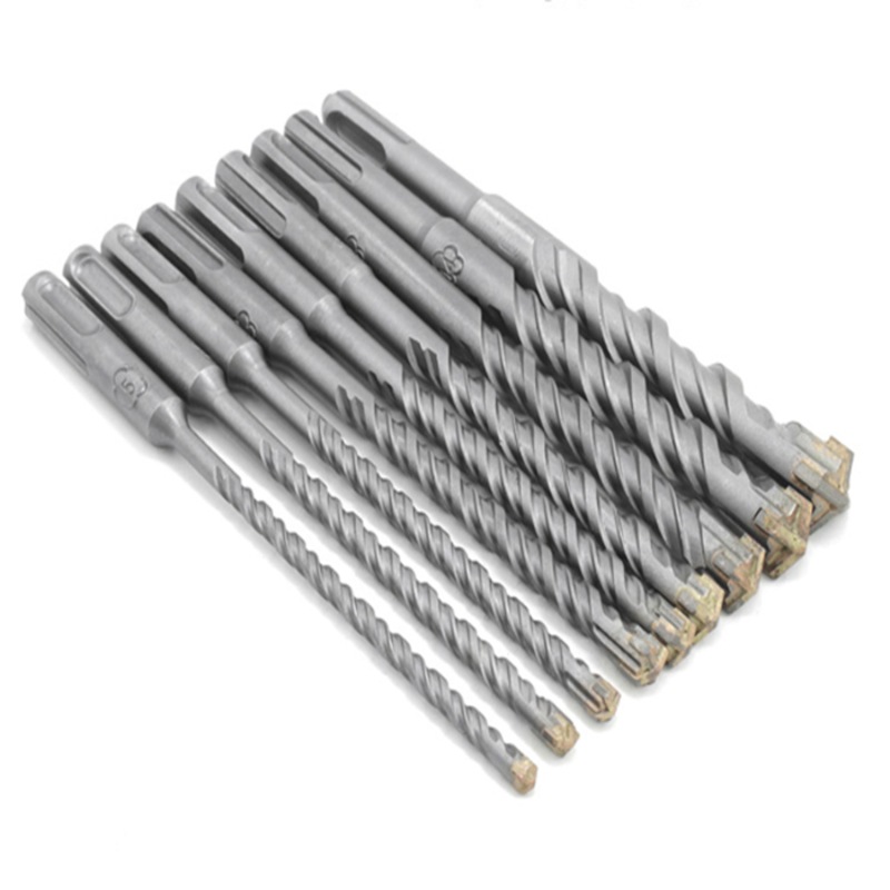 5-16mm Bi-Metal Drill Bit Length 160mm Double SDS Plus Slot Masonry Hammer Drill Bit Unbranded Australia