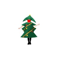 Adult Christmas Tree Costume Ladies Novelty Christmas Tree Fancy Dress Outfits 110-120CM SIZE