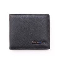 Leather Wallet Bluetooth Connected with APP Anti Lost Wallet - BLACK