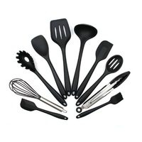 Non-toxic Hygienic Safety Heat Resistant Silicone Kitchen Utensils Set