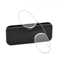 Nose Clip Unisex Reading Glasses Portable Wallet Frameless Reader Mini Presbyopia Glass