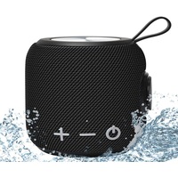 Portable Bluetooth Speaker,SANAG Bluetooth 5.0 Dual Pairing Loud Wireless Mini Speaker, 360 HD Surround Sound & Rich Stereo Bass,12H Playtime-Black