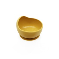 Hello Chester Mango Silicone Suction Bowl