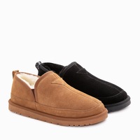 Ugg Slippers Premium Sheepskin Men's Alder Slipper Suede Ozwear Ugg