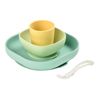 Beaba Silicone Meal Set - Yellow