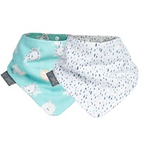 Cheeky Chompers Muslin Neckerbibs - Twin Pack