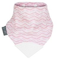 Cheeky Chompers Muslin Neckerchew - Rosy Days