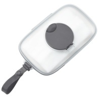 Skip Hop Grab & Go Perfect Seal Wipes Case - Grey