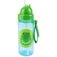 Skip Hop Zoo Straw Water Bottle - Clark Crocodile