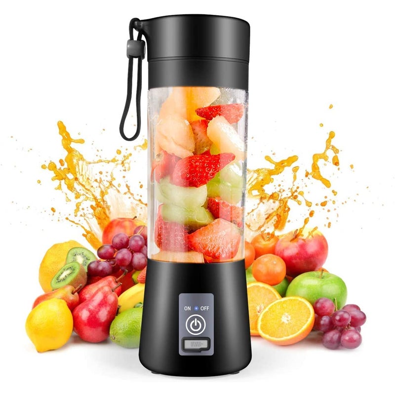304 Stainless steel 6 Blades Portable Blender Bottle Smoothie Juicer Cup Maker Rechargeable