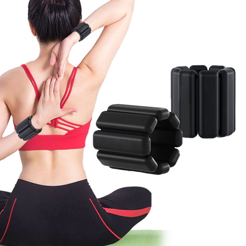 1 Pair of Adjustable Wrist Ankle Weights Unisex Strength Training Set Walking Running Gym Australia