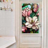 1 Sheet Static Cling Window Privacy Film Frosted Glass Window Sticker Window Covering Film