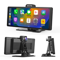 10.26 Inch 4K Portable Wireless Carplay Dual Car Recorder