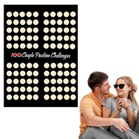 100 Scratch off Date Night Ideas Couples Games Bedroom Scratch off Poster