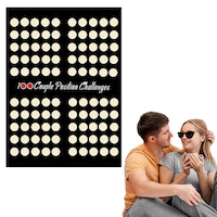 100 Scratch off Date Night Ideas Couples Games Bedroom Scratch off Poster