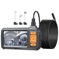1080P HD Industrial Endoscope 4.3Inch Color LCD Screen Borescope Inspection Camera