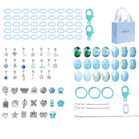 113Pcs Bracelet Making Kit DIY Charm Bracelets Kit Jewellery Crafts Set for Girls Gifts