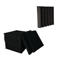 12 Pack Studio Acoustic Foam Sound Absorbtion Proofing Panel Wedge Soundproof