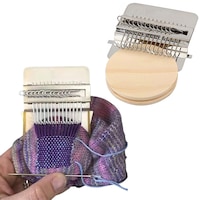 14 Hooks Small Loom-Speedweve Type Weave Tool Set Darning Machine