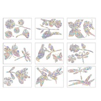 20Pcs Suncatcher Window Rainbow Clings Window Stickers