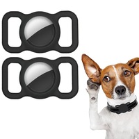 2pcs Pet Silicone Protective Case for Apple Airtag