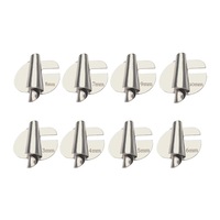 3-10mm 8 Sizes Sewing Rolled Hemmer Foot Rolled Hem Pressure Foot