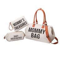 3Pcs Mommy Bag for Hospital Baby Diaper Bag Functional Large Travel Overnight Pregnancy Bag
