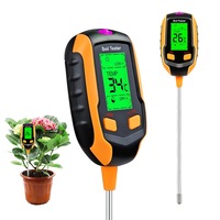 4-in-1 Soil Tester PH Temperature Moisture Sunlight Test Meter