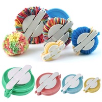 4 Size Pompom Maker Fluff Ball Weaver DIY Craft Wool Yarn Knitting Tool