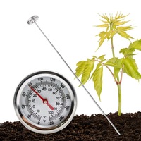 50cm Stainless Steel Compost Ground Soil Thermometer