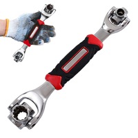 52 in 1 Universal Wrench Adjustable Tool Multi-Function Socket Tiger Spanner