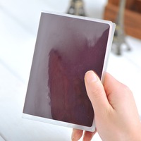 8Pcs Passport Cover Transparent Protector Travel Clear Holder Organizer Wallet