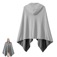 Cool Feeling Beach Poncho Diving Quick Drying Hooded Change of Clothes
