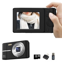 Digital Camera 4K Screen Video Camera with 32GB Memory Card