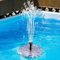 Floating Solar Fountain Pump Water Panel Power Kit Pool Garden Pond Submersible