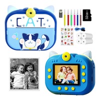Instant Thermal Paper Print Camera for Kids