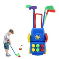 Kids Golf Set Toddler Golf Clubs with 6 Balls Indoor Outdoor Sport Toy