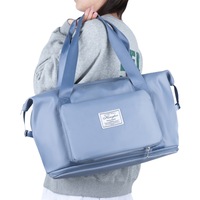 Large Capacity Collapsible Travel Bag Expandable Waterproof Duffel Bag