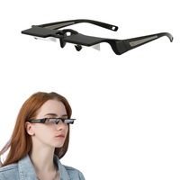 Lazy Reading Glasses Horizontal Prism Spectacles for Reading Lying Bed