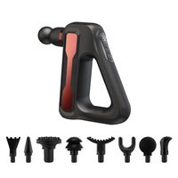 LCD Display Muscle Massage Gun Muscle Relaxing Massager with 8 Massager Heads