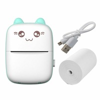 Mini Thermal Printer with 1 Roll Thermal Paper Wrong Question Printer