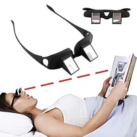 Prism Lazy Glasses Light-Weight Horizontal Spectacle Glasses for Reading Book