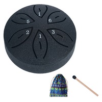 Rain Drum for Outside Garden Steel Tongue Drum Rain Chime Handpan Drum